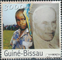 Guinea-Bissau 2627 (kompl. Ausgabe) Postfrisch 2003 Papstreisen In Afrika - Guinée-Bissau