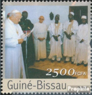 Guinea-Bissau 2626 (kompl. Ausgabe) Postfrisch 2003 Papstreisen In Afrika - Guinée-Bissau