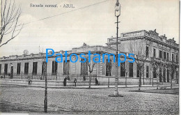 227364 ARGENTINA BUENOS AIRES AZUL SCHOOL ESCUELA NORMAL POSTAL POSTCARD - Argentinien