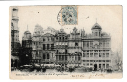 Brussel Les Maisons Des Corporations 1905 Bruxelles - Monumenti, Edifici