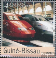 Guinea-Bissau 2414 (kompl. Ausgabe) Postfrisch 2003 Moderne Züge - Guinée-Bissau