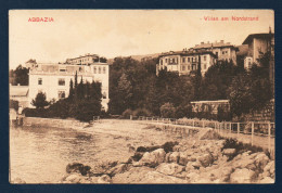 Croatie. Abbazia ( Opatija). Golfe De Kvarner. Villen Am Nordstrand. Villas En Bord De Mer. - Kroatië