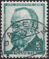 1940 Schweiz / Pro Juventute ° Zum:CH J93, Mi:CH 373, Yt:CH 354, Gottfried Keller - Used Stamps