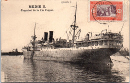 SENEGAL - Le Paquebot Medie II De La Cie Paquet  - Sénégal