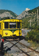 ENTREVAUX (Alpes-de-Haute-Provence): Le Petit Train - Stations - Met Treinen