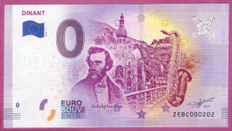 0-Euro ZEBC 2019-1  DINANT - ADOLPHE SAX - Privéproeven