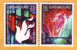 1998, LUXEMBOURG  Europa - Cept  2v Mint - 1998