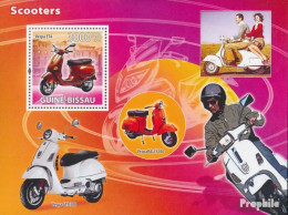 Guinea-Bissau Block 664 (kompl. Ausgabe) Postfrisch 2008 Motorroller - Guinea-Bissau