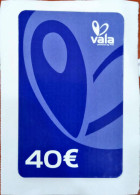 Vala Ptkonline.com Prepaid  Sample Card - Collezioni