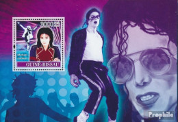 Guinea-Bissau Block 620 (kompl. Ausgabe) Postfrisch 2007 Popstar Michael Jackson - Guinée-Bissau