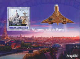 Guinea-Bissau Block 618 (kompl. Ausgabe) Postfrisch 2007 Denkmäler Von Paris / Concorde - Guinée-Bissau