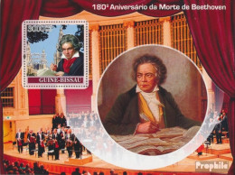 Guinea-Bissau Block 616 (kompl. Ausgabe) Postfrisch 2007 Komponist Ludwig Van Beethoven - Guinea-Bissau