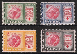 Republique De Guinee 1963 - Red Cross/ Centenaire De La Croix-Rouge -|- Série Compléte - MNH - Guinée (1958-...)