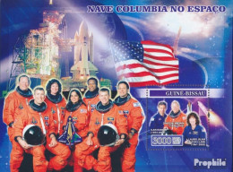 Guinea-Bissau Block 594 (kompl. Ausgabe) Postfrisch 2007 Space Shuttle Columbia - Guinée-Bissau