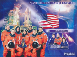 Guinea-Bissau Block 594 (kompl. Ausgabe) Postfrisch 2007 Space Shuttle Columbia - Guinea-Bissau