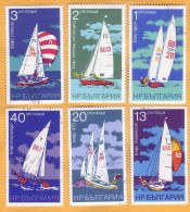 BULGARIA Used 6v  SAILING - Zeilen