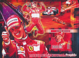 Guinea-Bissau Block 592 (kompl. Ausgabe) Postfrisch 2007 Michael Schumacher - Guinea-Bissau