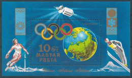 B0592c Hungary Winter Olympic Sapporo Summer Munich Sport Space S/S MNH - Ete 1972: Munich