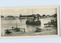 K846/ Kantara Ferryboat Fähre Ägypten Foto AK Lehnert & Landrock Ca.1930 - Mondo