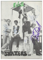 Y28861/ The Shatters Düsseldorf  Beat- Popgruppe Autogramme Autogrammkarte 60er  - Autographs