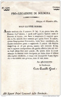 1831 BOLOGNA   -  CIRCOLARE - Documents Historiques