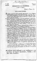 1829  BOLOGNA - COMMISSIONE PROVINCIALE DI SANITÀ - Documentos Históricos