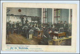 W6R93/ Auf Der Wachtstube MIlitär AK Deutscher Kriegerbund Ca.1900 - War 1914-18