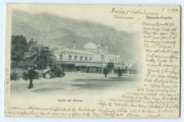 T4771/ Monaco Monte-Carlo Café De Paris 1900 AK - Autres & Non Classés