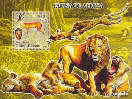 Guinea-Bissau Block 537 (kompl. Ausgabe) Postfrisch 2005 Fauna Afrikas & A. Schweitzer - Guinée-Bissau