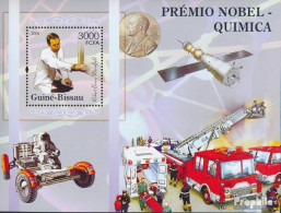 Guinea-Bissau Block 529 (kompl. Ausgabe) Postfrisch 2005 Nobelpreisträger - Chemie - Guinée-Bissau