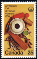 (C06-85c) Canada Artisanat Olympic Handicrafts MNH ** Neuf SC - Ete 1976: Montréal