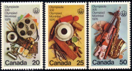 (C06-84-86b) Canada Olympic Arts Culture MNH ** Neuf SC - Musique