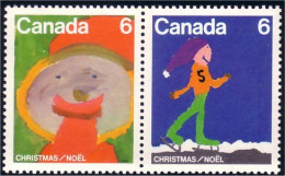 (C06-75aa) Canada Patineur Skater Se-tenant MNH ** Neuf SC - Neufs