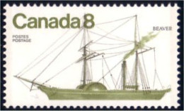 (C06-72a) Canada Bateau Beaver Ship MNH ** Neuf SC - Neufs