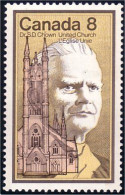 (C06-62a) Canada Samuel Chown Methodist United Church MNH ** Neuf SC - Neufs