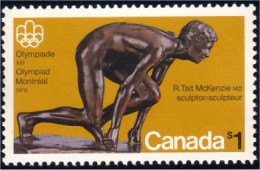 (C06-56ia) Canada Sprinter Dull Paper MNH ** Neuf SC - Ongebruikt