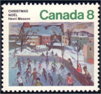 (C06-51c) Canada Noel Christmas 1974 Hockey MNH ** Neuf SC - Hockey (Ijs)