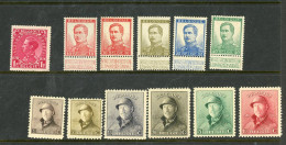 Belgium  Lot MN And MNH 1912-19 - Neufs