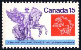(C06-49ia) Canada UPU 15c Hibrite MNH ** Neuf SC - Unused Stamps