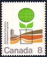 (C06-40c) Canada Enseignement Agricole Agricultural Education MNH ** Neuf SC - Levensmiddelen