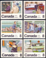 (C06-34-39a) Canada Letter Carrier Service Postal MNH ** Neuf SC - Unused Stamps