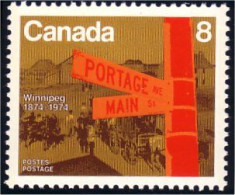 (C06-33c) Canada Winnipeg Diligence Stage Coach Mailcoach MNH ** Neuf SC - Diligencias