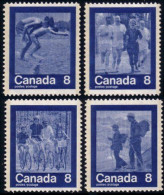 (C06-29-32a) Canada Keep Fit Summer Sports D'ete MNH ** Neuf SC - Unused Stamps