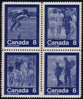 (C06-32ab) Canada Keep Fit Summer Sports D'ete Se-tenant MNH ** Neuf SC - Other & Unclassified