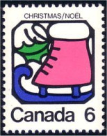 (C06-25c) Canada Noel Patin Christmas Ice Skate MNH ** Neuf SC - Eiskunstlauf