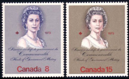 (C06-20-21b) Canada Royal Visit MNH ** Neuf SC - Case Reali