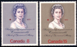 (C06-20-21a) Canada Royal Visit MNH ** Neuf SC - Unused Stamps