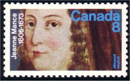 (C06-15a) Canada Jeanne Mance MNH ** Neuf SC - Neufs