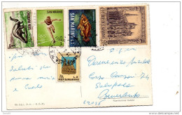 1969 CARTOLINA CON ANNULLO SAN MARINO - Brieven En Documenten