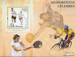 Guinea-Bissau Block 523 (kompl. Ausgabe) Postfrisch 2005 Berühmte Sportler - Guinée-Bissau